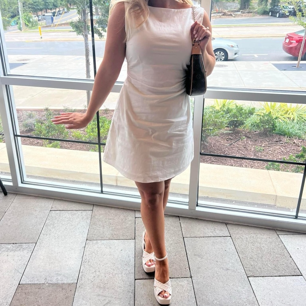 Abercrombie Linen Mini Dress